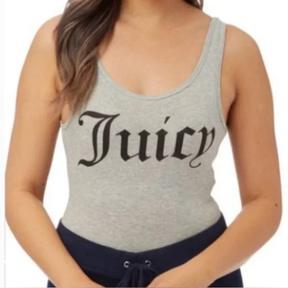 Juicy Couture, NWT XL gray bodysuit. - Picture 6 of 13